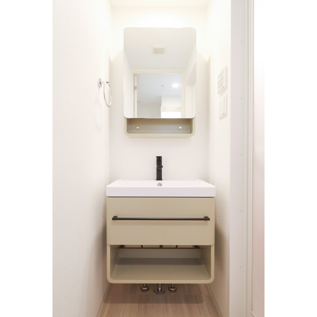 アドバンス江坂ラシュレの洗面所