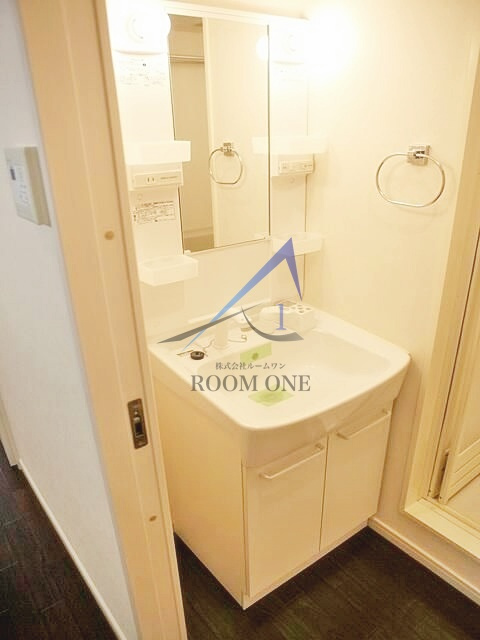 サンビレッジⅠの洗面所|洗面台です。