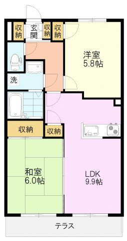 【間取り】 | ヴィラドマーニ一橋学園