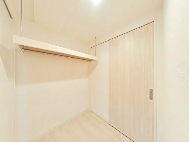 アルファスマート総社駅南の収納|・WIC
ウォークインクローゼットになります！