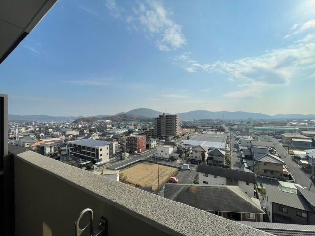 アルファスマート総社駅南の展望|・眺望
9階バルコニーからの眺望になります！