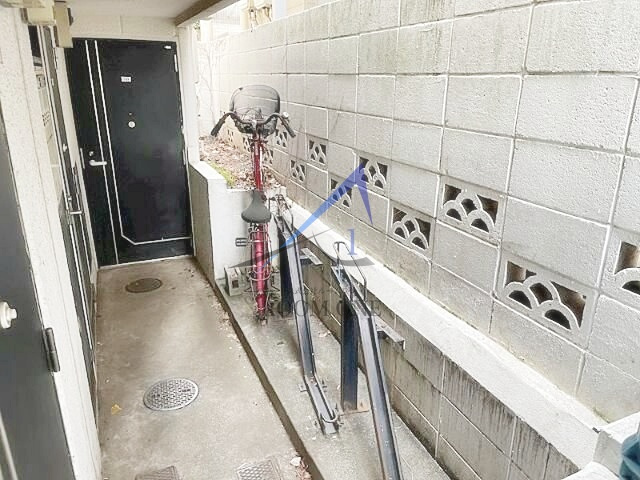 ホワイトヒルズのその他共用部分|駐輪場です。