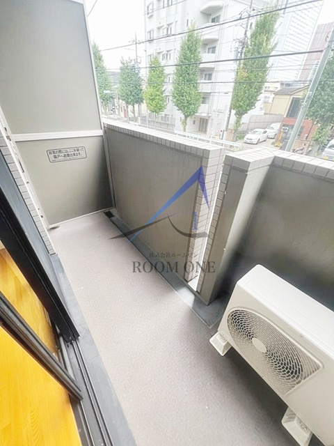 ルーブル武蔵小杉のバルコニー|バルコニーです。