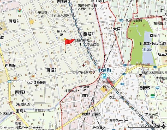 ロイヤルコートムラタ2の地図