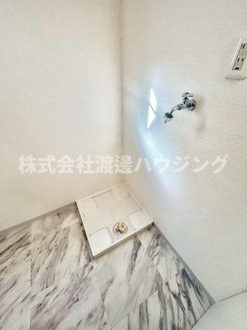 アパートメント松虫の設備|室内洗濯パン