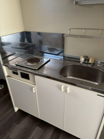 山口県周南市　1996年築RC造1棟アパートのキッチン