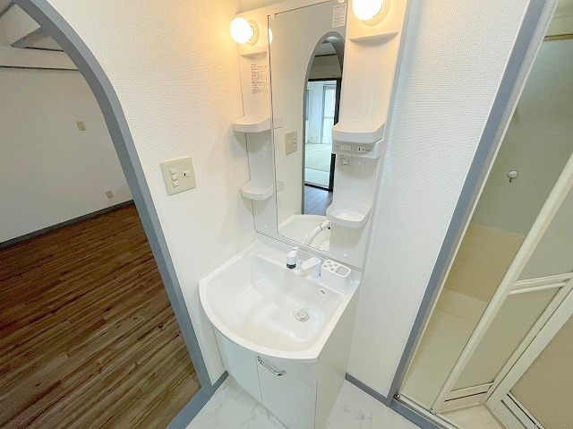 RIZEONE上新庄の独立洗面台