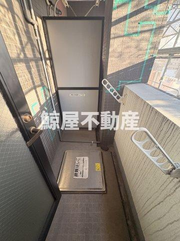 シンシア銀座EASTのバルコニー