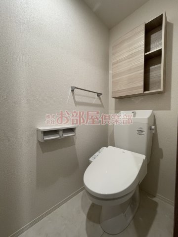 アベリアⅡ番館のトイレ|シンプルで使いやすいトイレです