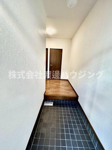 十八条一戸建の玄関