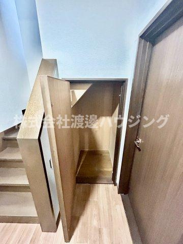 十八条一戸建の収納