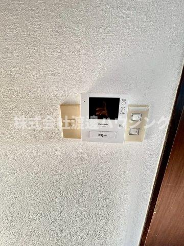 十八条一戸建のセキュリティ|TVモニターホン付き