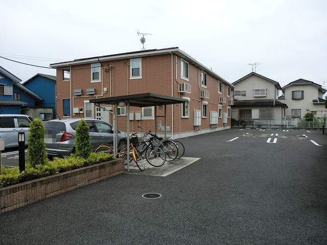 ドリームハイツＡの駐車場|駐車場完備です