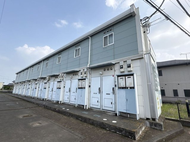 レオパレスアジサイの外観|外観もきれいです