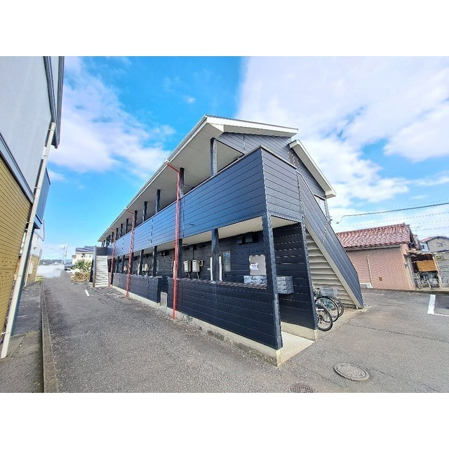 パステルハイツの外観|落ち着いた雰囲気の外観です