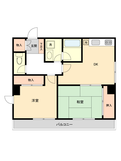 【間取り】 | ミール千歳烏山