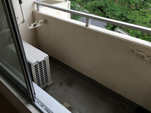 ユートピアチェリーのバルコニー