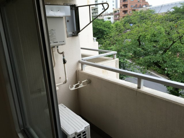 ユートピアチェリーのバルコニー