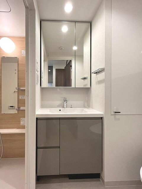 パークアクシス菊川ステーションイーストの洗面所|※写真は同タイプ住戸です。 