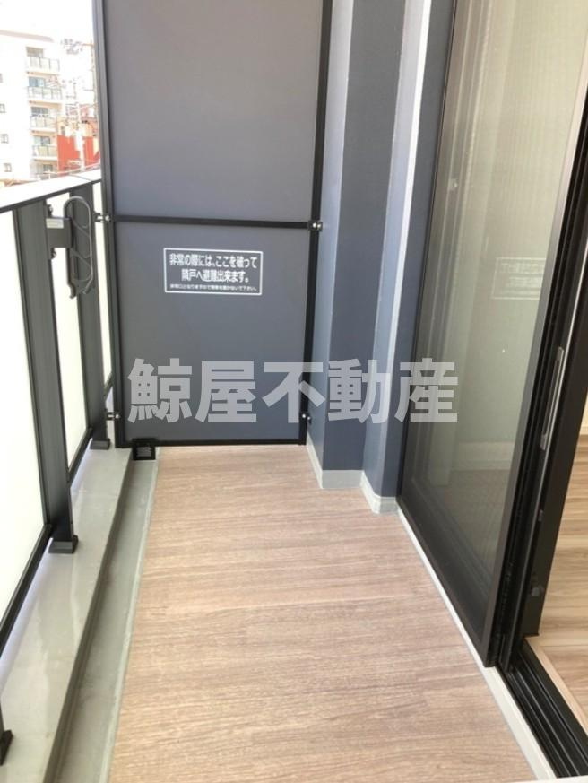 パークアクシス門前仲町テラスのバルコニー|開放的で明るい空間を演出してくれるバルコニーです