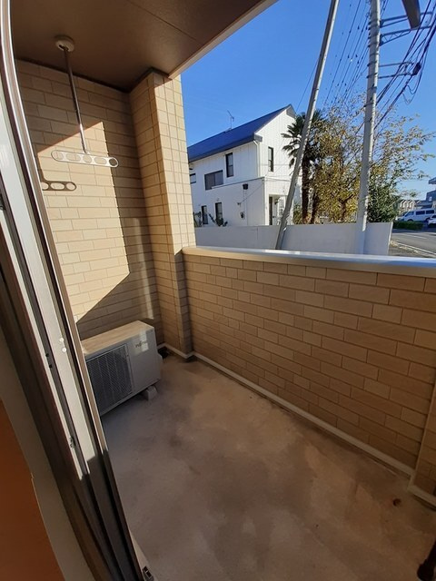 クレア・メゾンのバルコニー