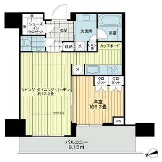 【間取り】 | パークコート六本木ヒルトップ