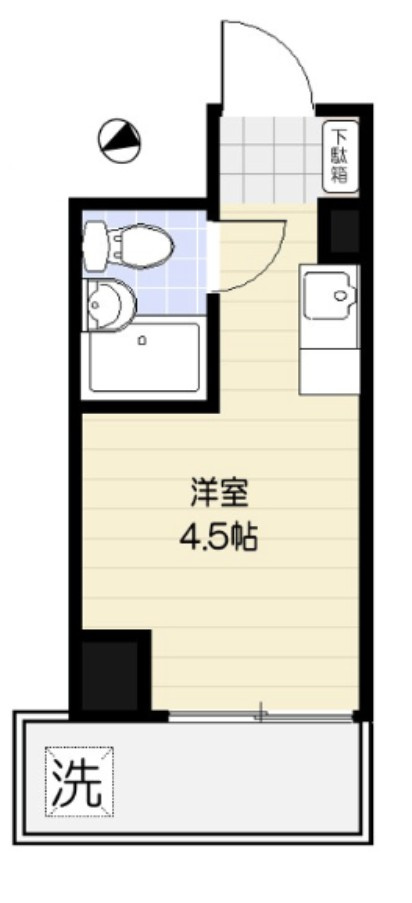 銀座ダイヤハイツの間取り