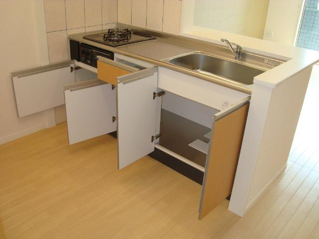 エクセレンスネオのキッチン|キッチン収納