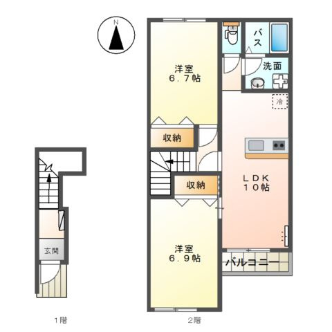 エクセレンスネオの間取り