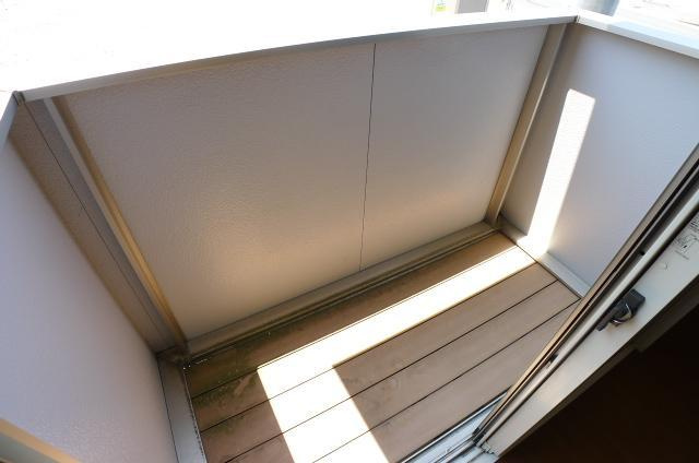 ラ・フルール四季のバルコニー|広々としたバルコニーです