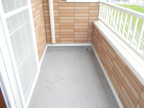 シェソワ　Ｃのバルコニー