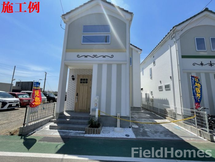 南区相南2丁目新築戸建て　4期1号棟の外観|建物外観施工例