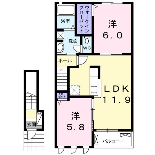 ジャダハウス西条　Ａ