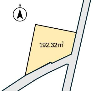 甘楽郡甘楽町大字金井土地の土地図