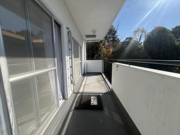 宮前平ロイヤルマンションのバルコニー