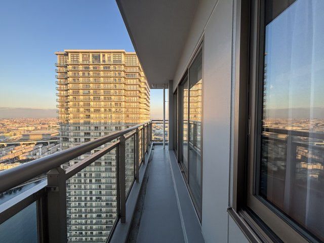 WコンフォートタワーズWESTのバルコニー