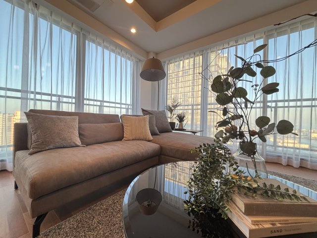 WコンフォートタワーズWESTの居間・リビング