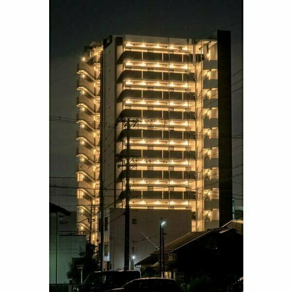 一宮市栄２丁目の賃貸マンションの外観パース