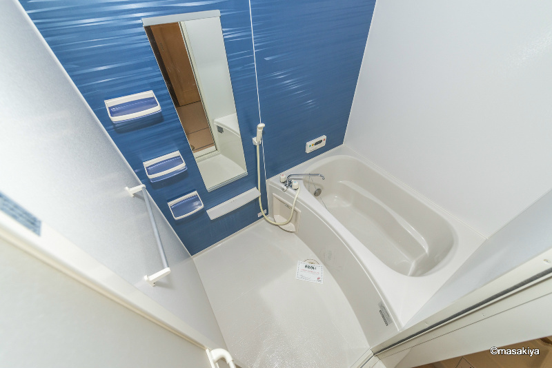 パレスティディオ長野の浴室|お風呂　追い焚き・浴室乾燥機付きです。