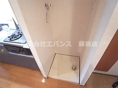 【洗面所】 | Biz STAY千葉・蘇我（ビズステイ） | ゆったりとスペースのある洗面所