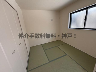 【和室】 | 神戸市垂水区旭が丘3丁目　新築戸建　仲介手数料無料！ | 和室がひろがる居住スペース