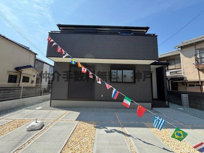 【外観】 | 神戸市垂水区旭が丘3丁目　新築戸建　仲介手数料無料！ | 外観もきれいです