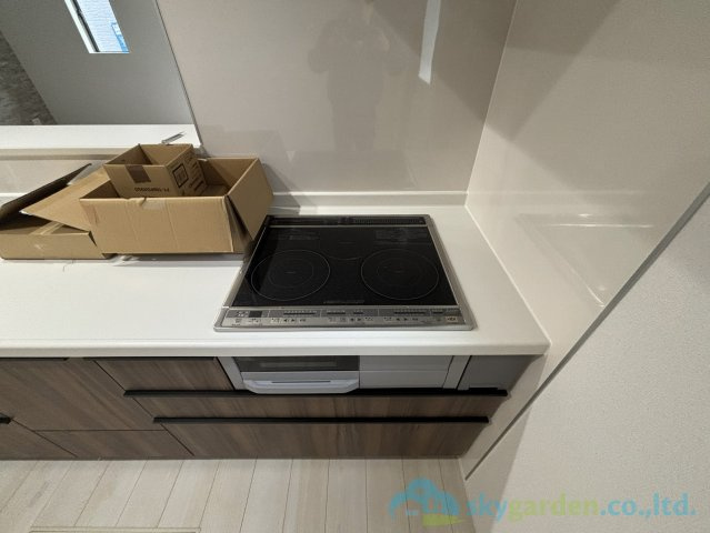 大磯町東小磯2期　新築戸建　全2棟1号棟のキッチン