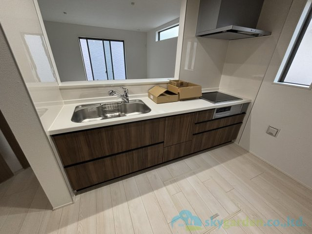 大磯町東小磯2期　新築戸建　全2棟1号棟のキッチン