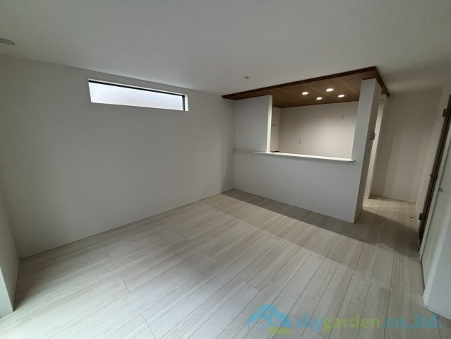 大磯町東小磯2期　新築戸建　全2棟1号棟の居間・リビング