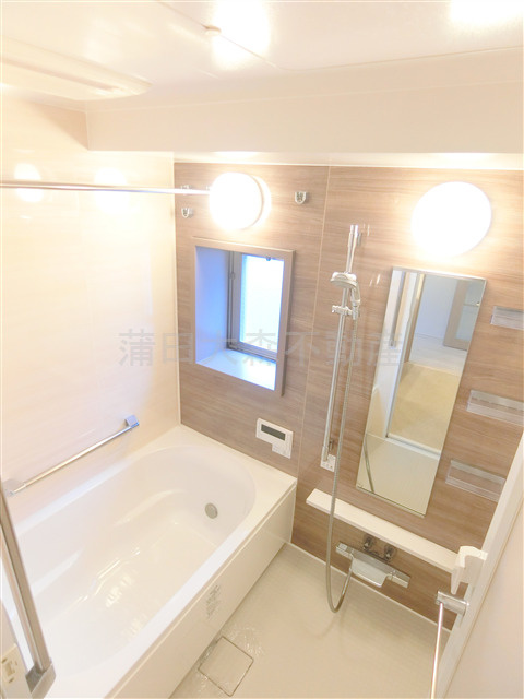 ドゥーエ西馬込の浴室|追焚+浴室暖房乾燥機付きのお風呂　バスルーム