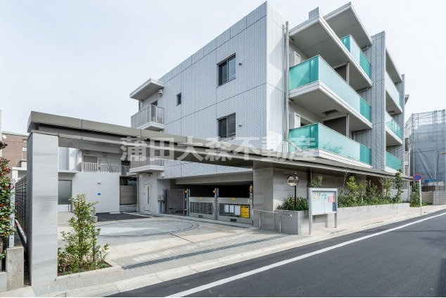 ドゥーエ西馬込の外観|2019年3月築　RC鉄筋コンクリート造地上6階建て総戸数48戸
東京都大田区中馬込3丁目　都営浅草線西馬込駅徒歩8分