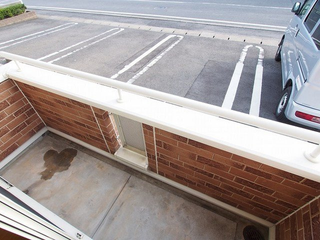 ハウス遠賀野Ａのバルコニー