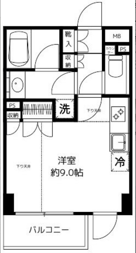 間取り反転タイプ