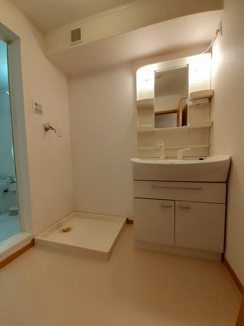 エレガントカーサB棟の洗面所